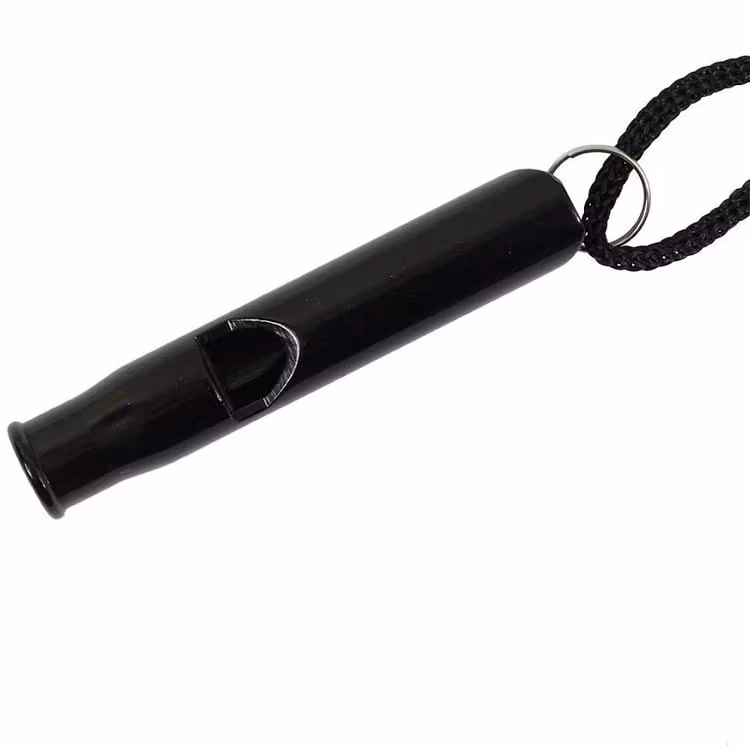 HELIKON-TEX Survival Whistle - Aluminum - Black