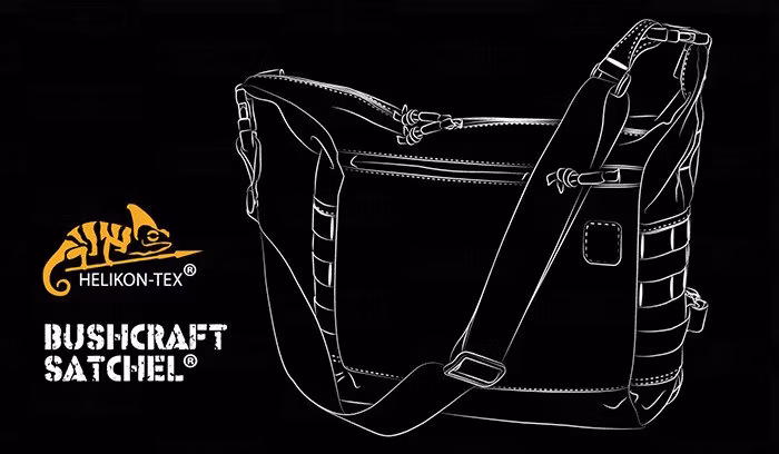 HELIKON-TEX BUSHCRAFT SATCHEL Bag - Olivgrön