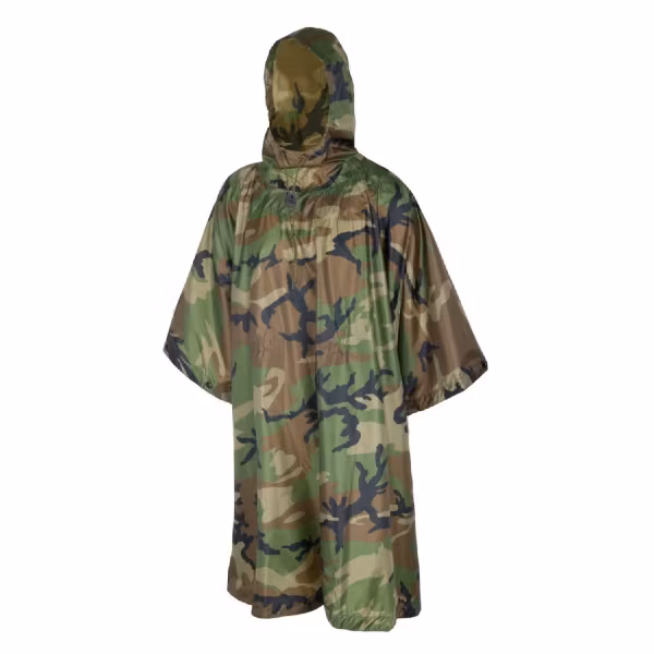 HELIKON-TEX Poncho U.S. MODEL - US WOODLAND