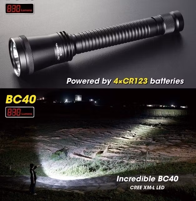 JETBeam – NITEYE BC-40 - 830 Lumens Polisficklampa