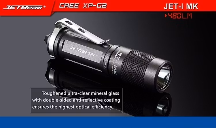 JETBeam – NITEYE JET-I MK 480 Lumens CREE XP-G2
