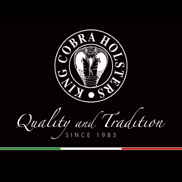 KING COBRA OPENED HAND-CUFFHOLDER WITH SECURITY BUTTON