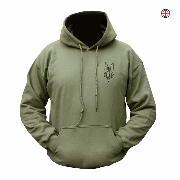 SAS HOODIE - Olive Green