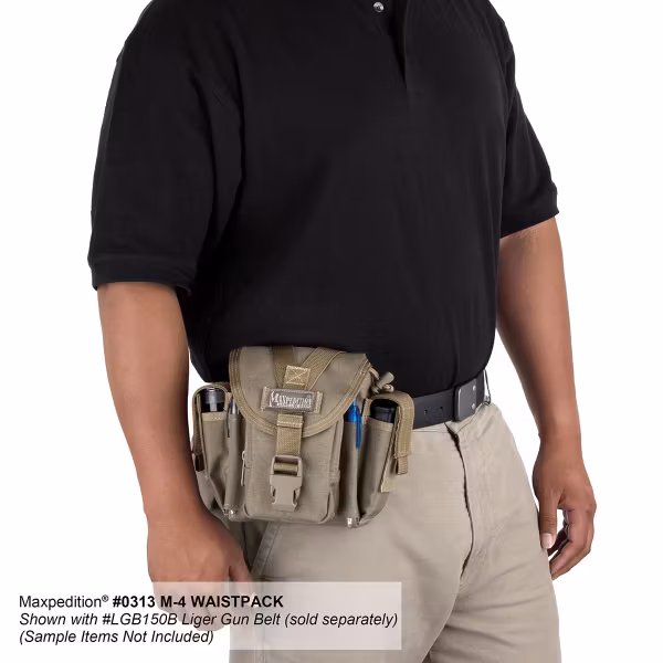 MAXPEDITION M-4 Waistpack - Black