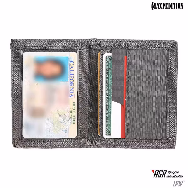 MAXPEDITION LPW™ Low Profile Wallet - Grey