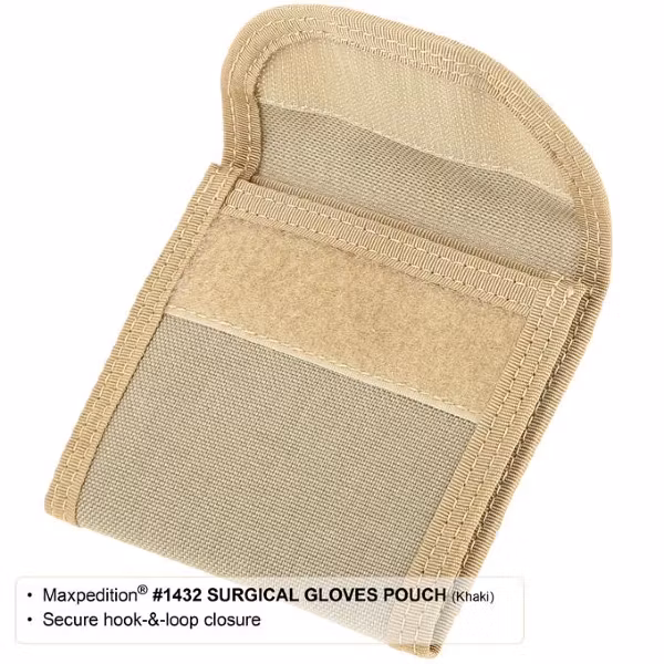 MAXPEDITION Surgical Gloves Pouch - Khaki