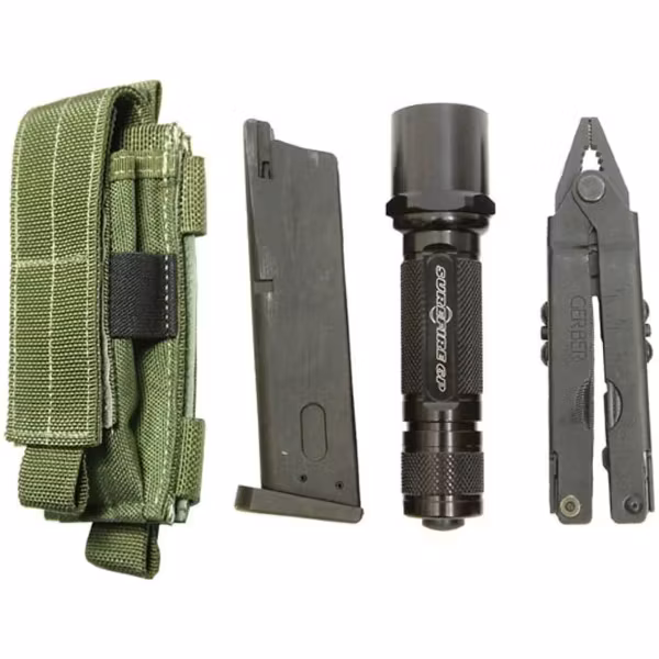 MAXPEDITION Single Sheath Utrustningsficka - Khaki