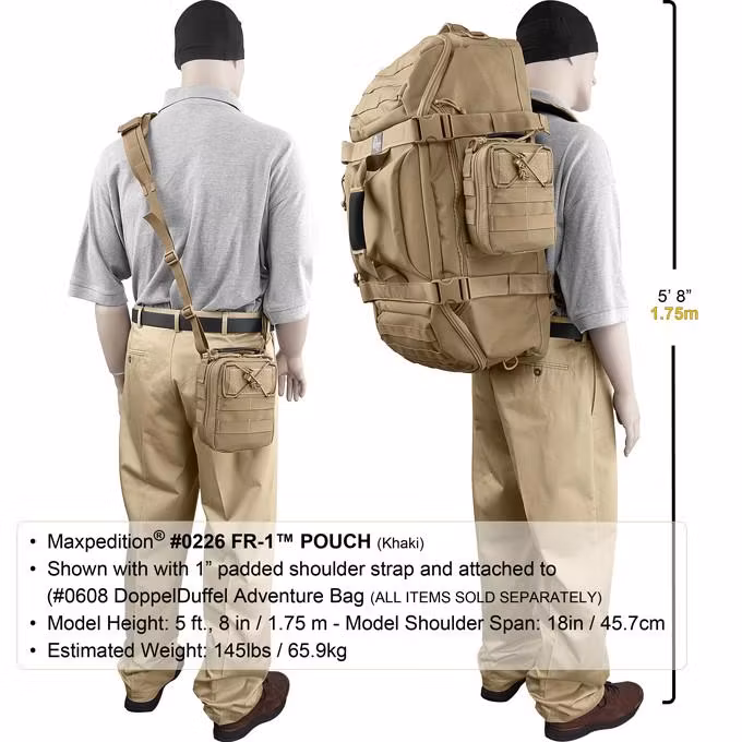 MAXPEDITION FR1 Pouch - Khaki