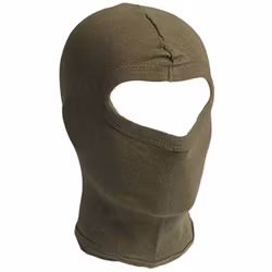 MIL-TEC by STURM Balaclava 1-håls Fin-ribbad Bomull - Olivgrön