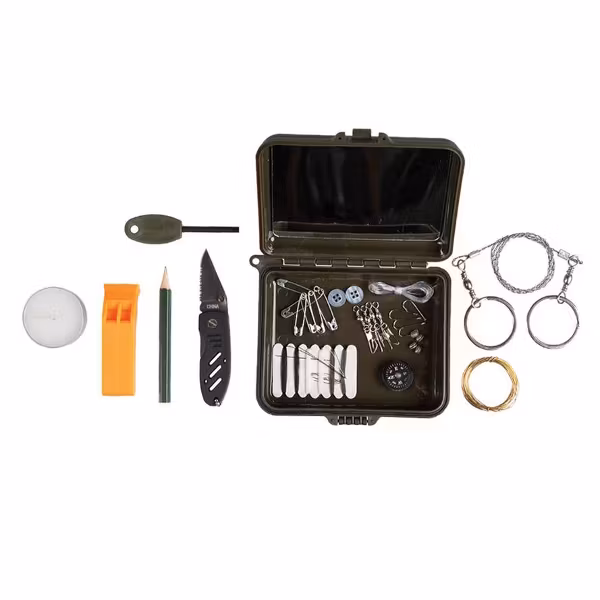 MIL-TEC by STURM SURVIVAL KIT BOX - Överlevnadskit