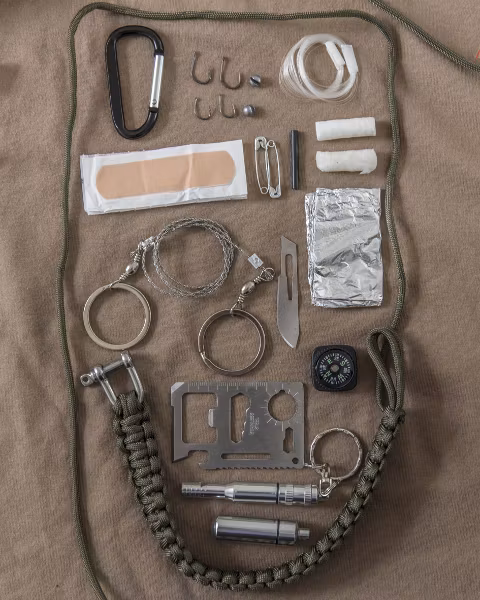 MIL-TEC by STURM PARACORD SURVIVAL KIT LARGE - OD