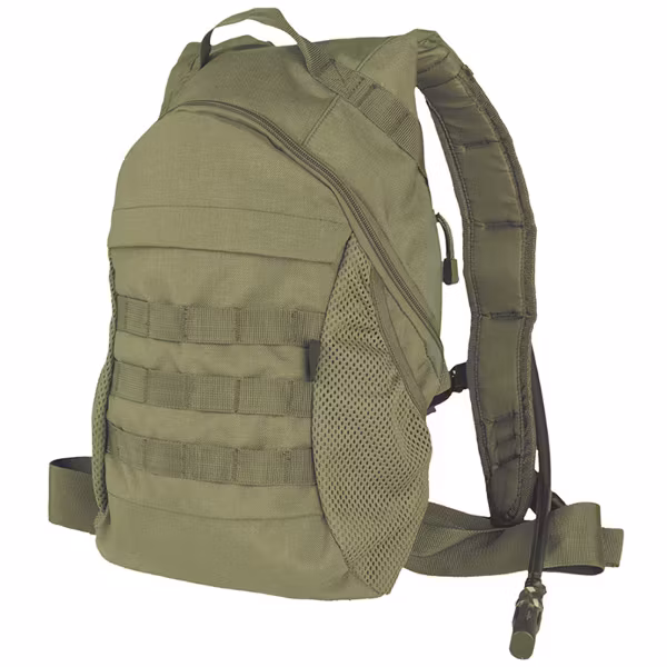 MIL-TEC by STURM MOLLE Ryggsäck med Vätskesystem 3L - Olivgrön