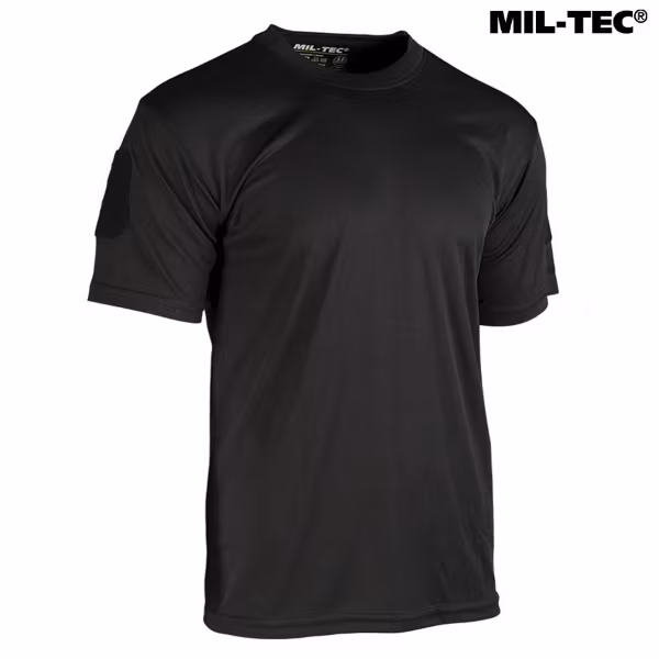 MIL-TEC by STURM TACTICAL T-SHIRT QUICKDRY - BLACK