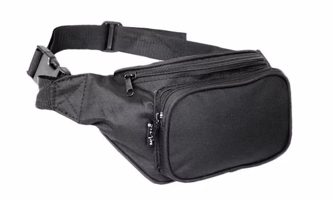 MIL-TEC by STURM FANNY PACK POUCH - BLACK