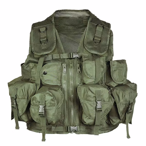 MIL-TEC by STURM TACTICAL VEST (9 POCKETS) - OD