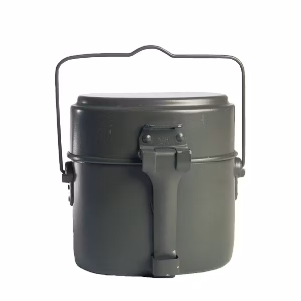 MIL-TEC by STURM German Army Genuine 3-pcs Mess kit Aluminium Canteen