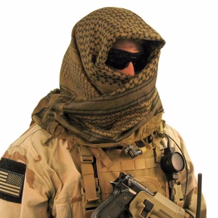 MIL-TEC by STURM Scarf Shemagh Olive/Black