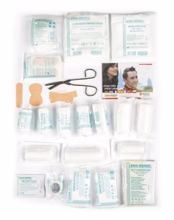 MIL-TEC by STURM Large 43-Piece First Aid Set - Black