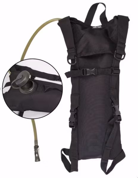 MIL-TEC by STURM BASIC WATER PACK WITH STRAPS - OD (Grön)
