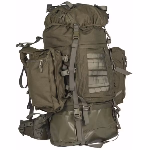 MIL-TEC by STURM BACKPACK ′TEESAR®′ 100 LITER Vandringsryggsäck - OD (Grön)