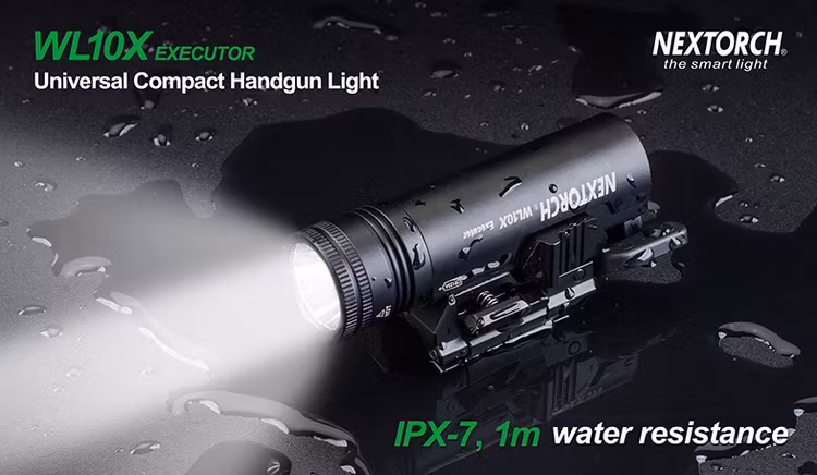 NEXTORCH WL10X Universal Handgun Light - Vapenlampa 230LM