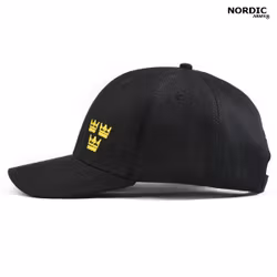 Nordic Army® Keps Tre Kronor - Svart