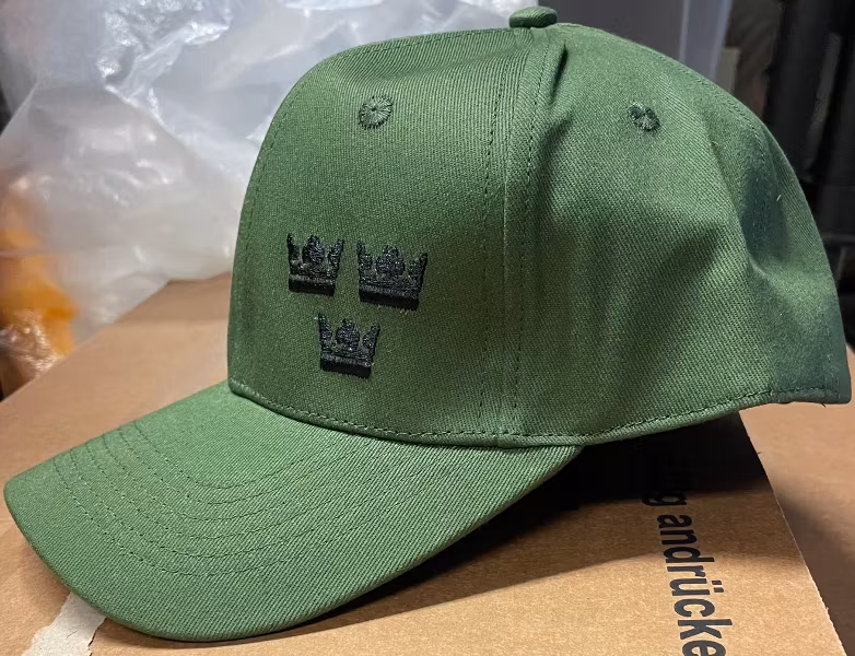 Nordic Army® Keps Tre Kronor - Olivgrön