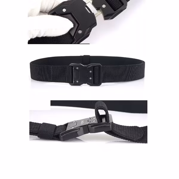 Nordic Army® Defender Stretchbälte - Svart