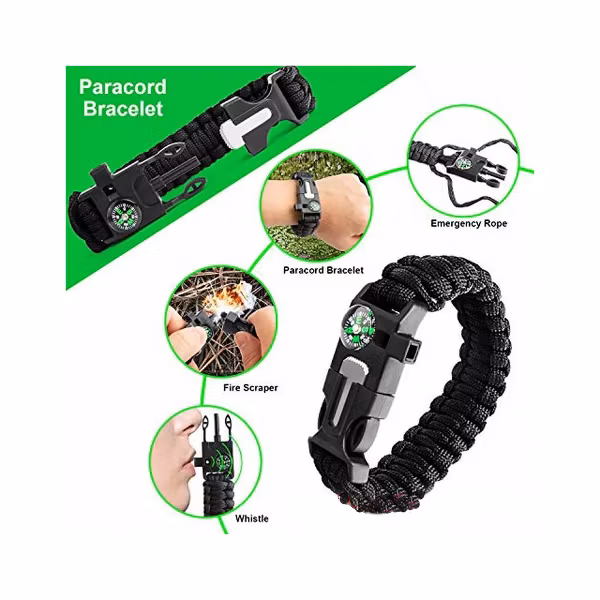 Nordic Army® Survival Kit 10 in one - Överlevnadskit