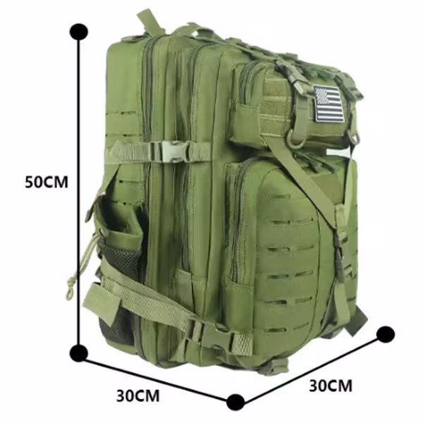 Nordic Army® Crossfit Ryggsäck Laser Cut - Olivgrön