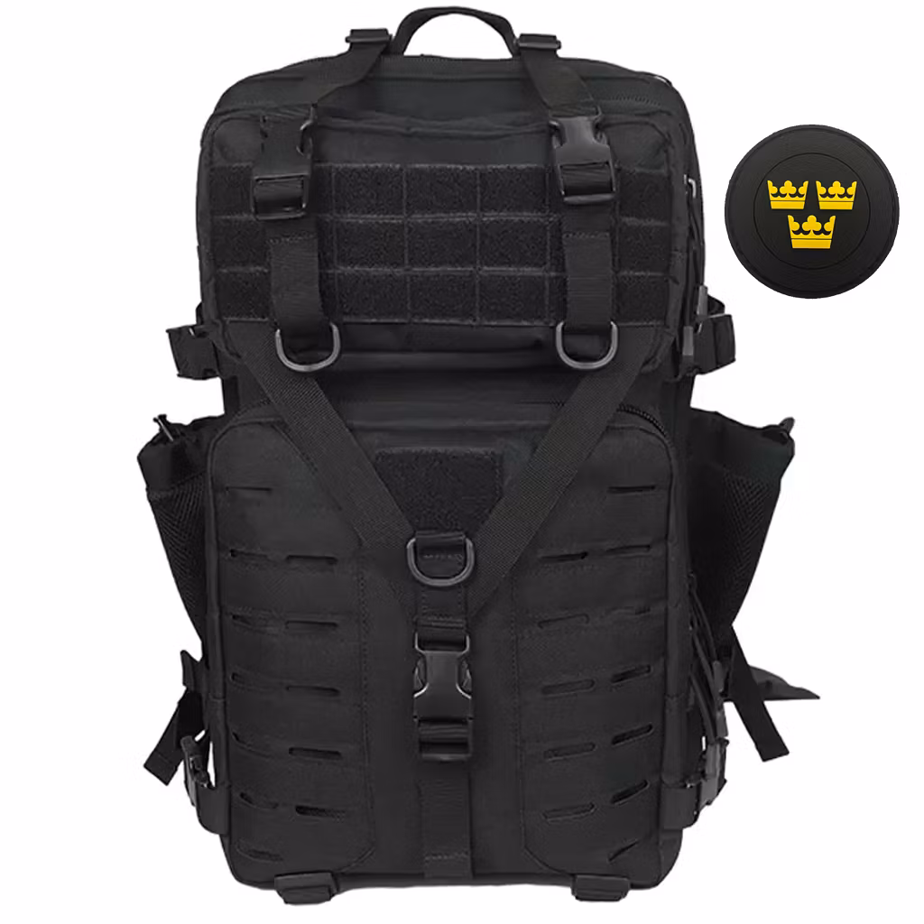 Crossfit Ryggsäck Laser Cut - Svart