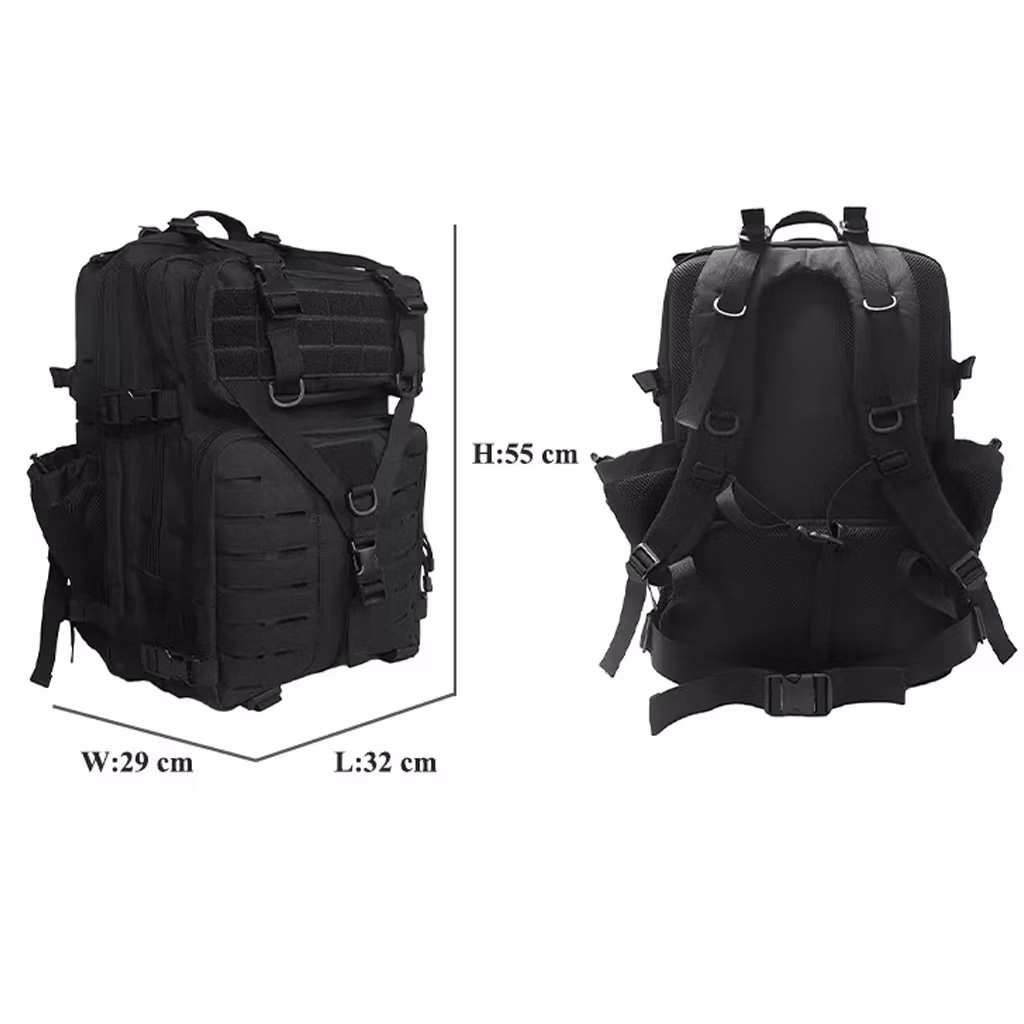 Crossfit Ryggsäck Laser Cut - Svart