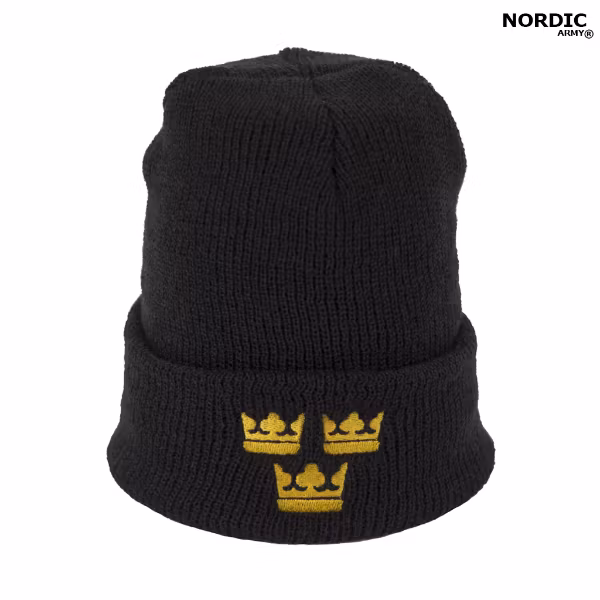 Tre Kronor Royal Ullmössa - Svart