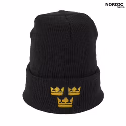 Tre Kronor Royal Ullmössa - Svart