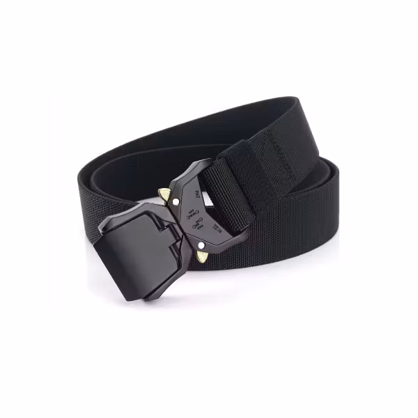 Nordic Army® Military & Police Stretchbälte - Svart