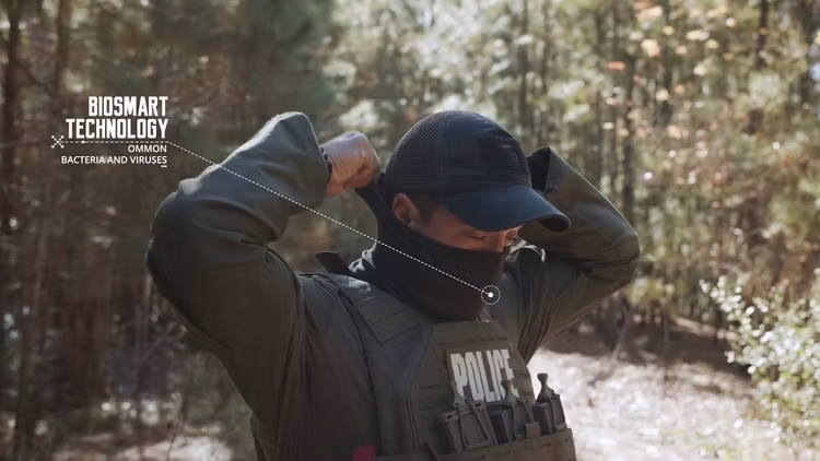 Original SWAT F.A.N.G. - Ansiktsmask - Buff - Munskydd