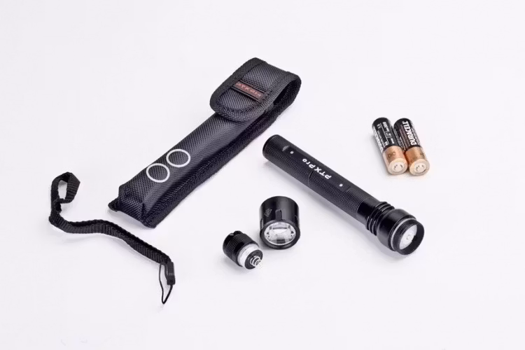 PTX PRO 2AA, 150 Lumen Polisficklampa