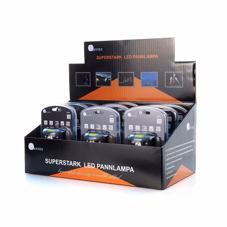 PTX PRO Pannlampa 120 LM 3AAA