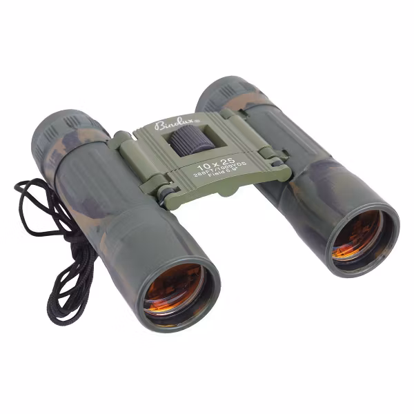 ROTHCO Kompakt 10 x 25mm Kikare - Woodland Camo