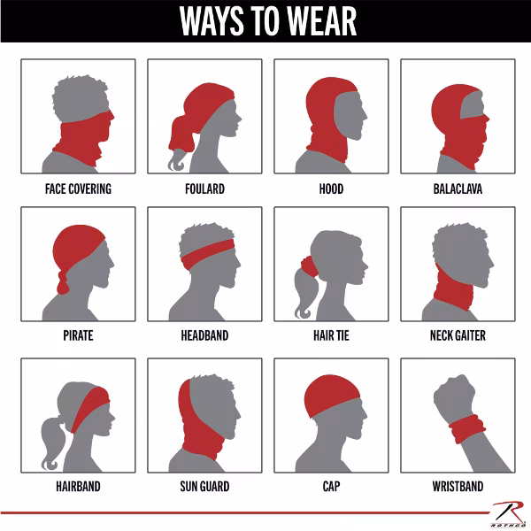 ROTHCO Multi-Use Tactical Shemagh - Coyote