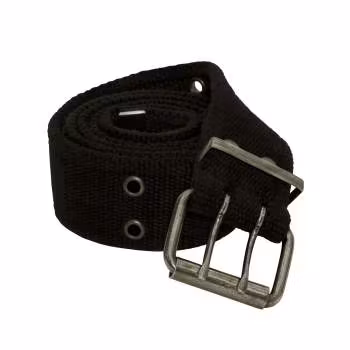 ROTHCO Vintage Double Prong Buckle Belt - Black