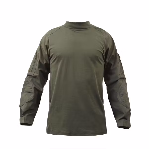 ROTHCO Tactical Airsoft Combat Shirt - Olive Drab (OD)