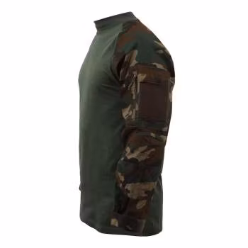 ROTHCO Tactical Airsoft Combat Shirt - Woodland Camo