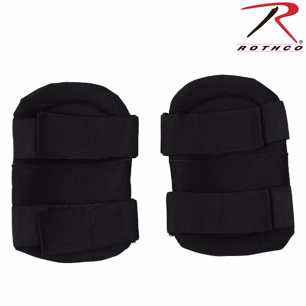 ROTHCO Tactical Protective Gear Knee Pads - Black