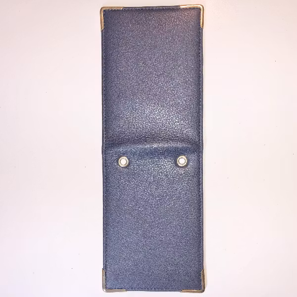 SBA Polis ID fodral i svart läder