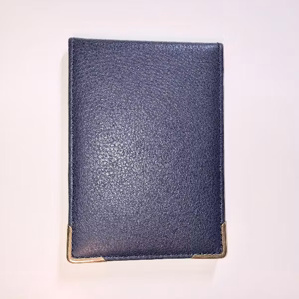 SBA Polis ID fodral i svart läder