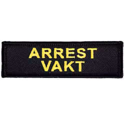 Arrestvakt Brodyrmärke
