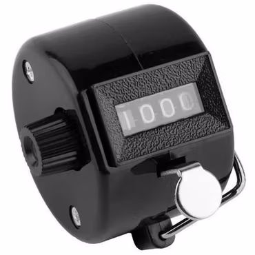 Clickräknare - Svart