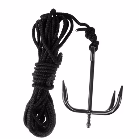 *REA* MIL-TEC HOOK ANCHOR WITH ROPE - NINJA KROK