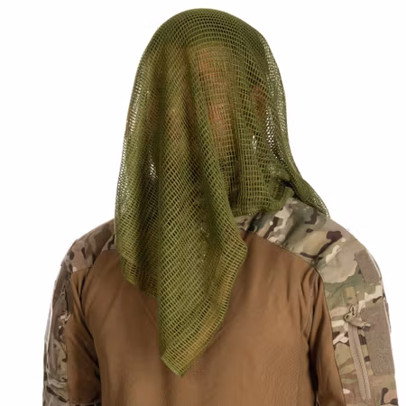 *REA* MIL-TEC Scrimnet Personal Scarf - Olivgrön